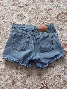 Rétro Lewis High-Waist Denim Shorts